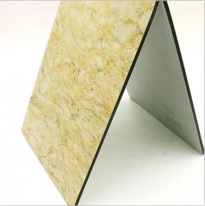 China factory prices PVDF/PE Stone alubond building material for exterior wall o interior wall