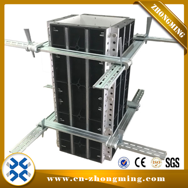 Special Design for Plastic Formwork For Building - Plastic square column formwork – Zhongming