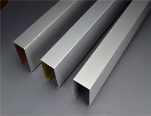 U-Shaped aluminium baffle ceiling