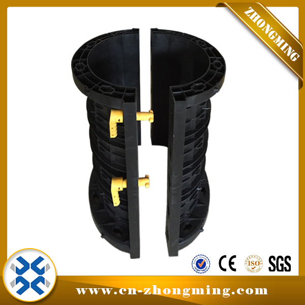 Column Formwork Systems - Circular Elliptic Column Plastic formwork – Zhongming