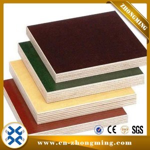 Waterproof Film-Faced Building Construction Reusable Formwork Plywood