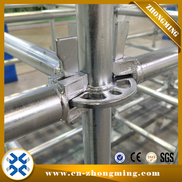 High definition Kwik Stage Scaffolding - China Manufacture Hot Dipped Galvnaized Ringlock Scaffolding – Zhongming