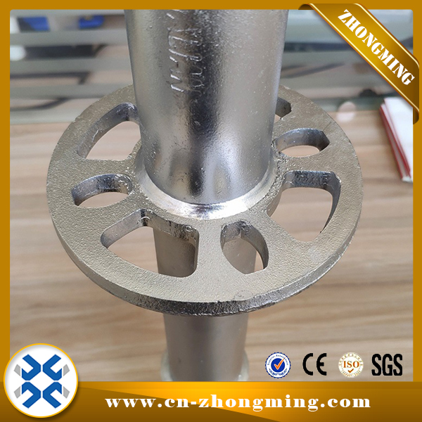Good Quality Adjustable Base Jack - 48.3 60 Standard ledger diagonal ringlock scaffolding layher scaffolding – Zhongming